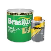 Primer PU Bi-Componente Automotivo Branco 750ml + Catalisador 150ml Brasilux