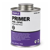Primer SUPPLYGIANT 473 ml Roxo para PVC/CPVC, baixo VOC Primer SUPPLYGIANT 473 ml Roxo para PVC/CPVC, baixo VOC