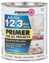 Primer Zinsser Rust-oleum 249933 1-2-3 Plus 1L branco Primer Zinsser Rust-oleum 249933 1-2-3 Plus 1L branco