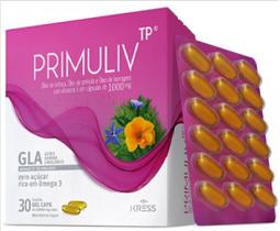 Primuliv 30 Capsula Linhaça Borragem Primula Tocoferol