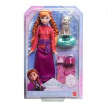 Princesa Anna com Filhote Frozen 2 Disney Mattel