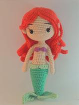 Princesa Ariel - Boneca de A Pequena Sereia - Mooli Wooli