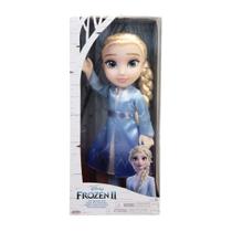 Princesa Disney Boneca Infantil Articulada Elsa Frozen 38cm Multikids BR1921