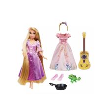 Princesa Disney Rapunzel com cenário e figurino Ed .limitada