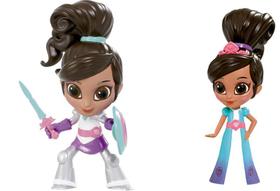 Princesa Nella Kit com 2 Figuras 9 cm Princesa Nella Kit com 2 Figuras 9 cm