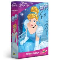 Princesa quebracabeça 60 peças cinderela 2797 Princesa quebracabeça 60 peças cinderela 2797