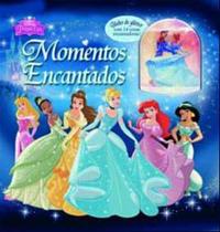 Princesas - momentos encantados - livro de historias e globo de glitter - DCL - DIFUSAO Princesas - momentos encantados - livro de historias e globo de glitter - DCL - DIFUSAO