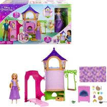 Princesas na Torre da Rapunzel Disney - Mattel