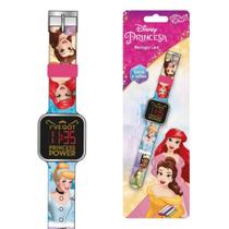 Princesas Relógio Led Infantil Disney - Toyng 051204