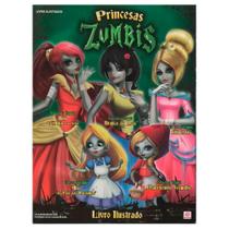 Princesas Zumbis Álbum De Figurinhas Completo Para Colar -