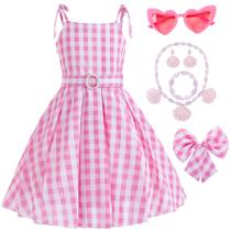 Princess Costume BanKids Slip Dress de 5 a 6 anos com acessório Princess Costume BanKids Slip Dress de 5 a 6 anos com acessório