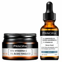 Principia Kit - Pó Facial Ultrafino + Sérum
