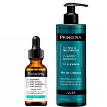 Principia Kit - Sérum Facial + Gel de Limpeza Facial