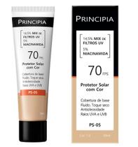 Principia Protetor Solar com Cor PS-05 FPS70 Cor 1.0 30ml
