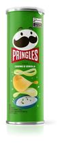 Pringles Creme & Cebola: Sabor Único 109G Crocância Perfei Pringles Creme & Cebola: Sabor Único 109G Crocância Perfei