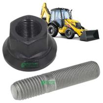 Prisioneiro + Porca Roda Retroescavadeira B90B B95B B110B