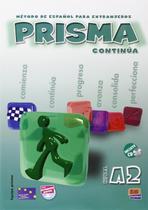 Prisma A2 Continua Metodo de Espanol Para Extranjeros + CD - Edinumen - Espanha