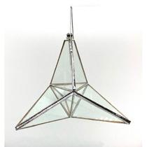Prisma D Agua Feng Shui Estrela 4 Pontas 12 Cm Prisma D Agua Feng Shui Estrela 4 Pontas 12 Cm