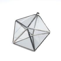 Prisma D'água Feng Shui Pentágono 15 cm em Vidro e Metal