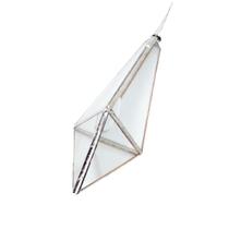 Prisma D'água Feng Shui Pingo 19,00 cm Vidro e Metal