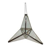 Prisma DÁgua Feng Shui Estrela de 4 Pontas 12 cm Prisma DÁgua Feng Shui Estrela de 4 Pontas 12 cm