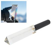 Prisma triangular de vidro óptico de 12,7 cm com Mini Grip Acogedor