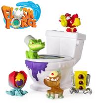 Privadinha Flush Force Bizarra Com 5 Figuras Sunny - Spin Master