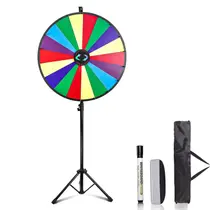 Prize Wheel Hooomyai Heavy Duty 76 cm com suporte de 18 slots