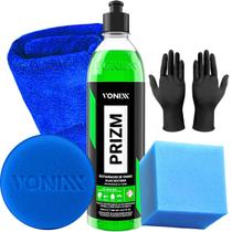 Prizm Limpador de Chuva Acida Vonixx Restaurador de Vidros Revitalizador de Vidro Pano Aplicador Luva Prizm Limpador de Chuva Acida Vonixx Restaurador de Vidros Revitalizador de Vidro Pano Aplicador Luva