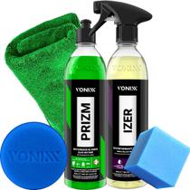 Prizm Removedor de Chuva Acida Marchas Dagua no Vidro Descontaminante Ferroso Izer Tira Ferrugem Vonixx Prizm Removedor de Chuva Acida Marchas Dagua no Vidro Descontaminante Ferroso Izer Tira Ferrugem Vonixx