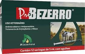 Pró bezerro seringa 5 ml kit com 12 un