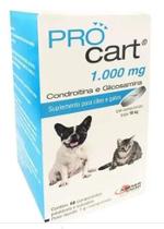 Pro Cart 1000 Regenerador Articular Cães 10kg Agener Pro Cart 1000 Regenerador Articular Cães 10kg Agener