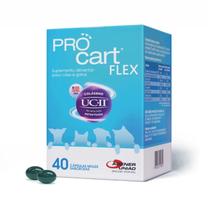 Pro cart Flex Suplemento Alimentar para Cães e Gatos 40 Cápsulas - Agener União