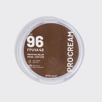 Pro Cream Protetor Solar Multifuncional FPS96 FPUVA43 14g PRO50 PINK CHEEKS Resistente a água e ao suor