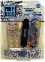 Pro deck skate de dedo personalizável com ferramentas