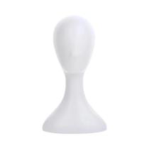 Pro feminino plástico abstrato manequim cabeça modelo peruca chapéu suporte de exibição de cabelo