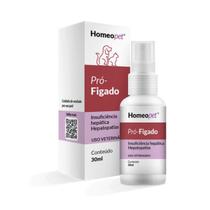 Pró Fígado Cães Gatos Insuficiência Hepática Homeopet 30ml Pró Fígado Cães Gatos Insuficiência Hepática Homeopet 30ml