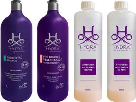 Pro Neutro 1 L + Cond. Brilho e Desembaraço 1 L + 2 Frasco