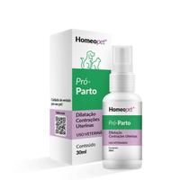 Pró Parto Tratamento para Cães e Gatos Homeopet Real H 30ml