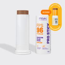 Pro Stick Protetor Solar Multifuncional FPS96 PRO40 PINK CHEEKS Resistente a água e ao suor Pro Stick Protetor Solar Multifuncional FPS96 PRO40 PINK CHEEKS Resistente a água e ao suor