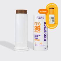 Pro Stick Protetor Solar Multifuncional FPS96 PRO50 PINK CHEEKS Resistente a água e ao suor Pro Stick Protetor Solar Multifuncional FPS96 PRO50 PINK CHEEKS Resistente a água e ao suor