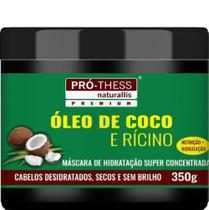 Pró thess premium másc. oleo de coco e ricino 350 g - PRÓ-THESS