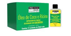 Pró thess premium rep. de pontas oleo de coco e ricino 35 ml - Pró-Thess