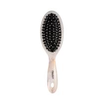Proart escova oval mista marble branca - em08b