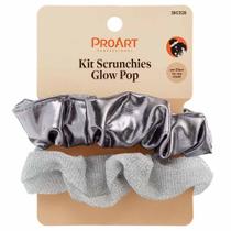ProArt Glow Pop Kit - 2 Peças de Scrunchie Prata ProArt Glow Pop Kit - 2 Peças de Scrunchie Prata