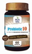 Probiotic 10 Probióticos 1000mg com 60 capsulas Multivitta
