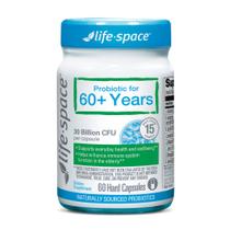 Probiotic Life-Space 60+ Years 30 bilhões CFU 60 cápsulas Probiotic Life-Space 60+ Years 30 bilhões CFU 60 cápsulas