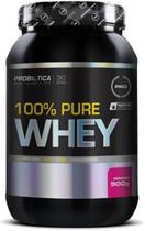 Probiótica 100% Pure Whey Nova Fórmula Pote 900G Morango