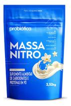 Probiótica Massa Nitro Hipercalórico Baunilha Refil 2520ml Baunilha Probiótica Massa Nitro Hipercalórico Baunilha Refil 2520ml Baunilha