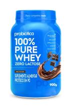 Probiótica whey Protein Zero Lactose Chocolate 900g Alta Proteina